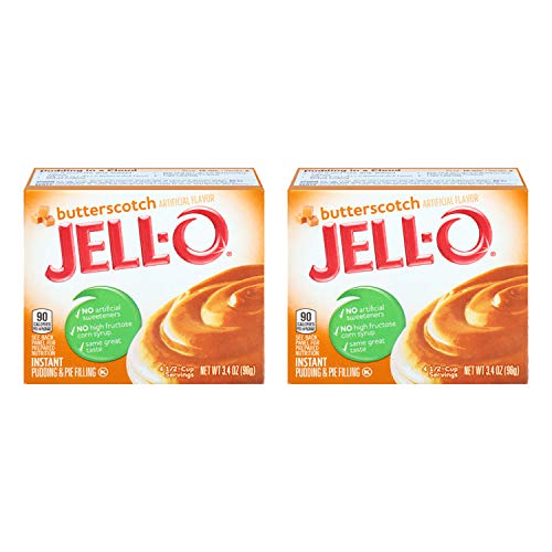 Jell-O, Cook &Amp; Serve, Pudding &Amp; Pie Filling, Butterscotch, 3.5Oz