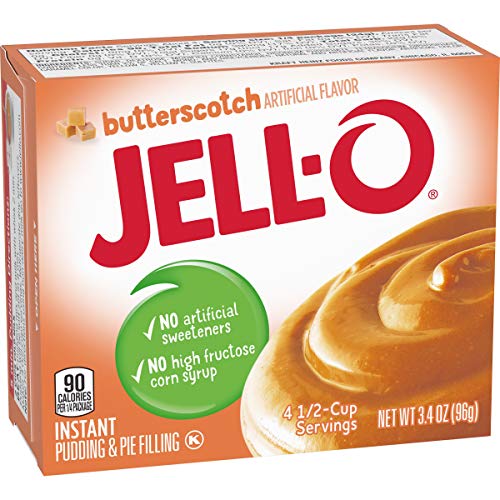 Jell-O Instant Butterscotch Pudding &Amp; Pie Filling 3.4 Oz Boxes, Jell-O Instant Butterscotch Pudding &Amp; Pie Filling 3.4 Oz Boxes,