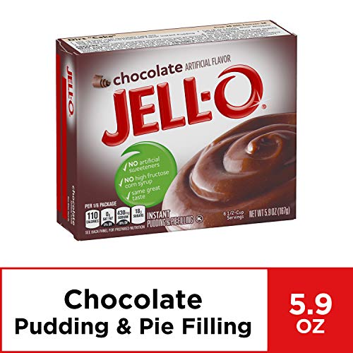 Jell-O Instant Chocolate Pudding &Amp; Pie Filling 5.9 Oz Box