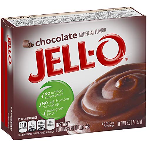 Jell-O Instant Chocolate Pudding &Amp; Pie Filling 5.9 Oz Box