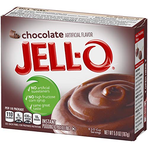 Jell-O Instant Chocolate Pudding &Amp; Pie Filling 5.9 Oz Box