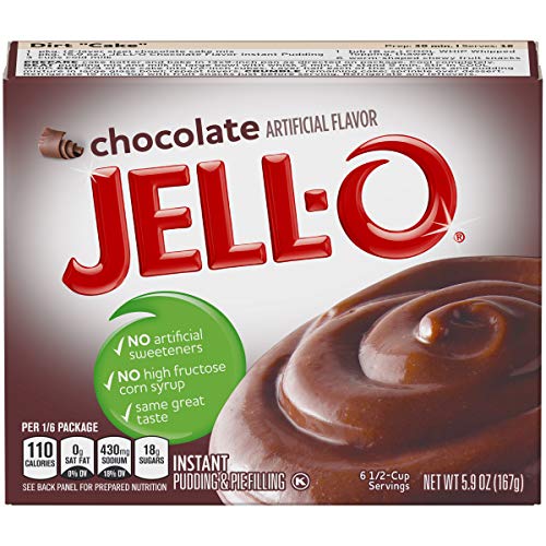 Jell-O Instant Chocolate Pudding &Amp; Pie Filling 5.9 Oz Box