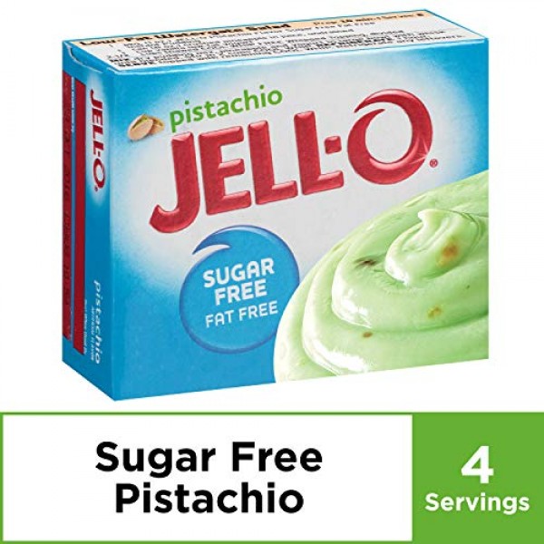 JELL-O Sugar Free Fat Free Instant Pudding & Pie Filling Mix, Pi...