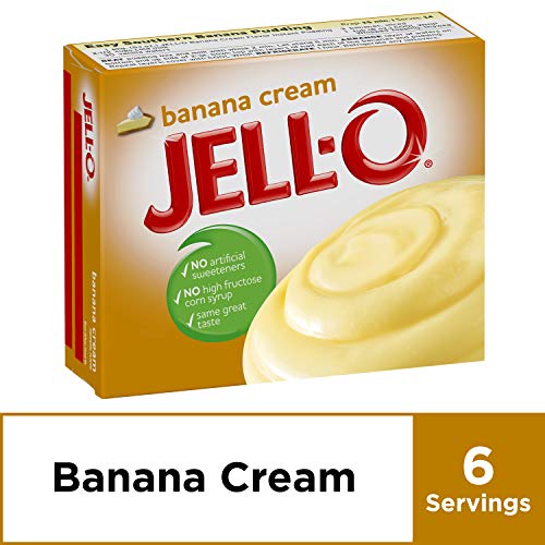 Jell-O Instant Pudding &Amp; Pie Filling, Banana Cream, 5.1 Oz