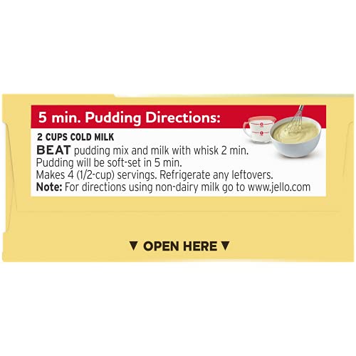 Jell-O Instant Pudding &Amp; Pie Filling, Cheesecake Flavor, 3.4-Oun