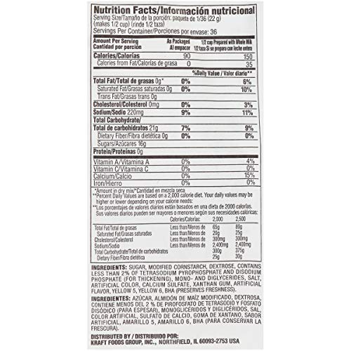 Jell-O Instant Vanilla Pudding &Amp; Pie Filling 28 Oz Pouches, Pac