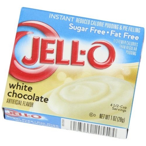 Jell-O Instant White Chocolate Sugar-Free Fat Free Pudding &Amp; Pie