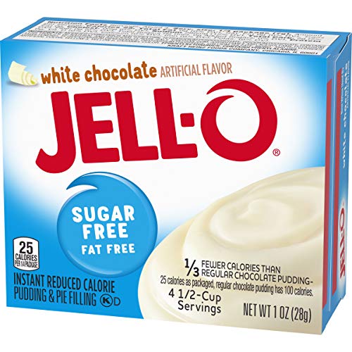 Jell-O Instant White Chocolate Sugar-Free Fat Free Pudding &Amp; Pie