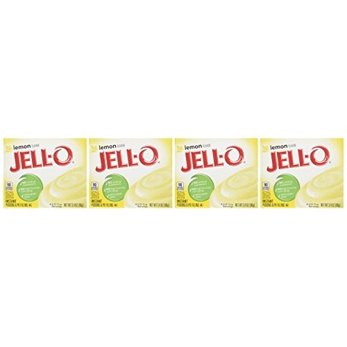 Jell-O Lemon Flavor Instant Pudding &Amp; Pie Filling, 3.4 Oz 96G