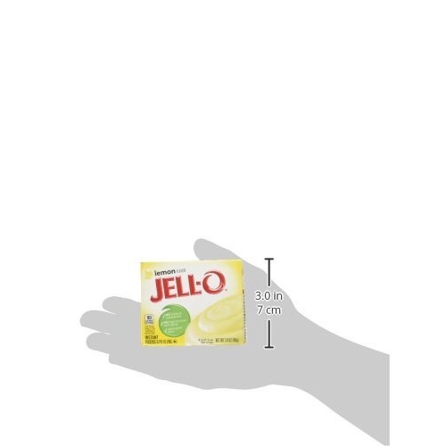 Jell-O Lemon Flavor Instant Pudding &Amp; Pie Filling, 3.4 Oz 96G