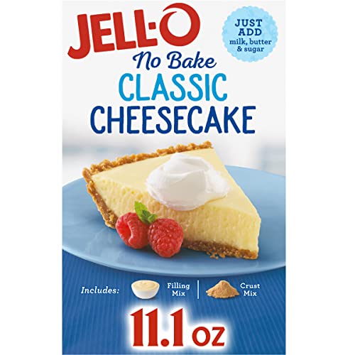 Jell-O No Bake Mix, Cheesecake, 11.1 Oz