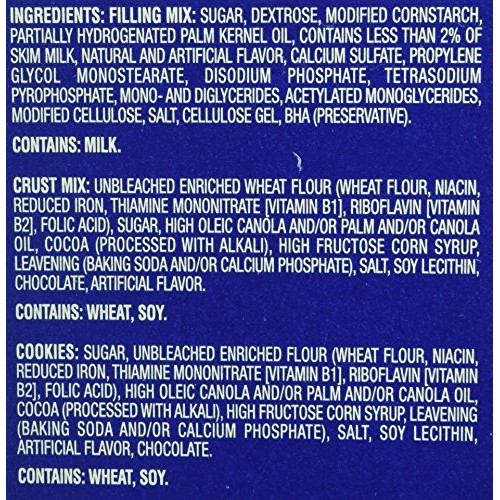 Jell-O Oreo No Bake Gelatin Dessert Mix 12.6 Box