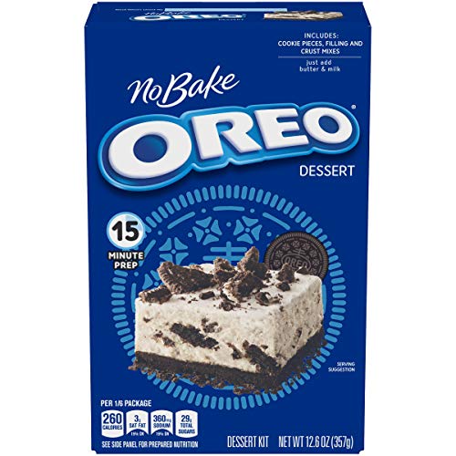 Jell-O Oreo No Bake Gelatin Dessert Mix 12.6 Box
