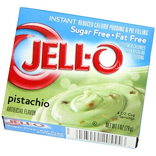Jell-O Pistachio Flavor Sugar Free Pudding &Amp; Pie Filling 4-Pack