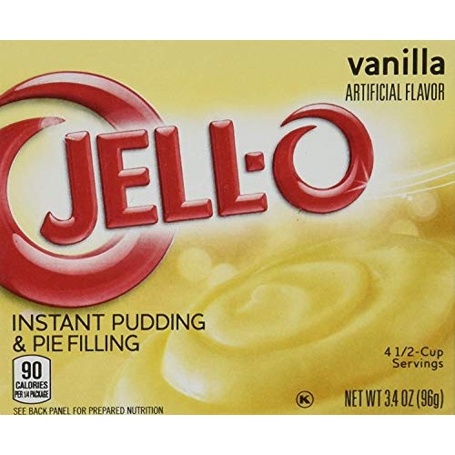 Jell-O Vanilla Instant Pudding &Amp; Pie Filling, 3.4 Ounce 96G 3