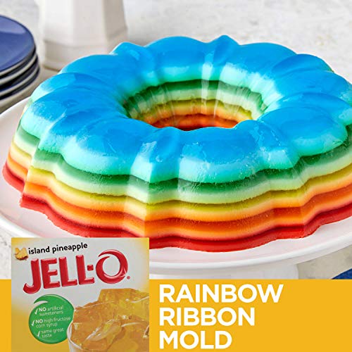 Jell-O Island Pineapple, Gelatin Dessert 3.0 Oz