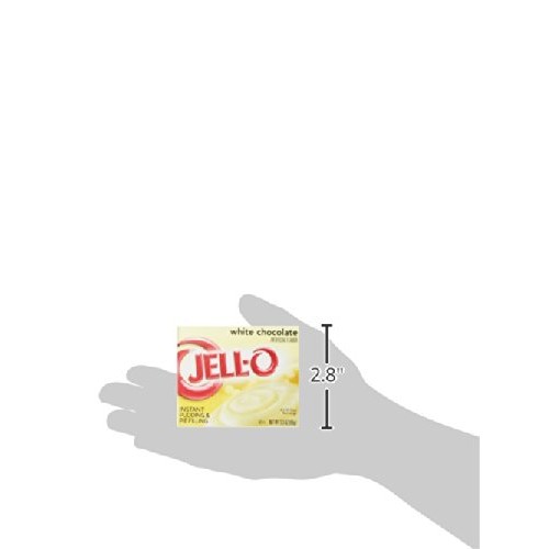 Jell-O Instant White Chocolate Pudding &Amp; Pie Filling 3.3 Oz Box