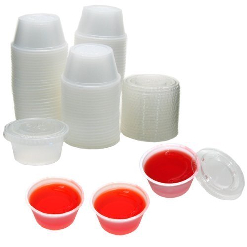 Sugar-Free Jell-O Shot Starter Kit Bundle - 5 Items - 50 Count P