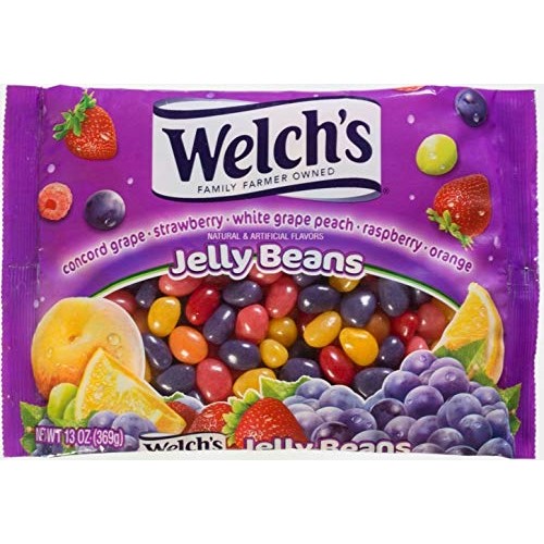 Welchs Assorted Fruit Flavored Easter Candy Jelly Beans, 13 Oun