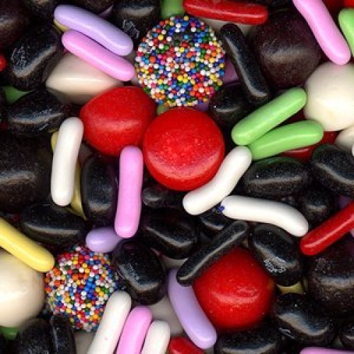 Jelly Belly Licorice Bridge Mix - 1 Pound 16 Ounces Resealable