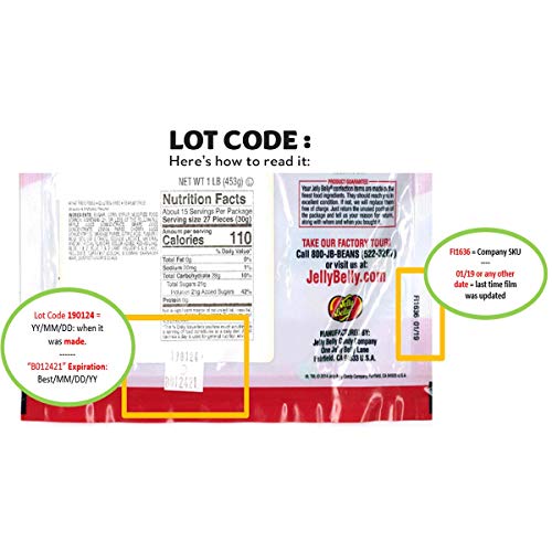 Jelly Belly Licorice Bridge Mix - 1 Pound 16 Ounces Resealable