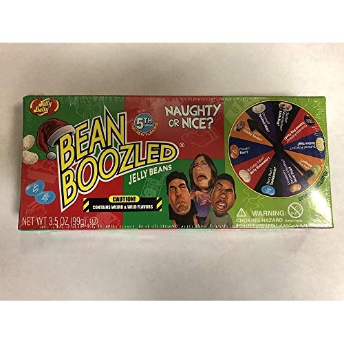 Bean Boozled Naughty Or Nice Jelly Belly Spinner Jelly Bean 3.5O