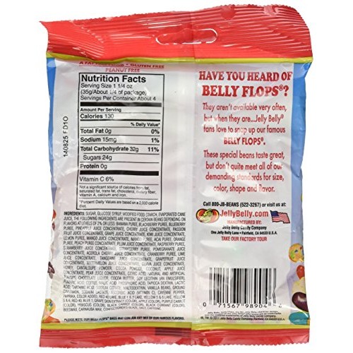 Belly Flops Irregular Jelly Beans 2 - 4.7 Oz Bags