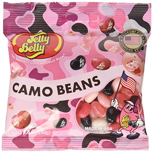 Jelly Belly 3.5 Oz. Pink Camo Jelly Beans 6 Pack
