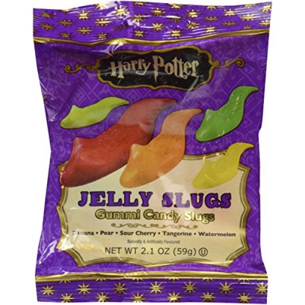 Harry Potter Jelly Slugs - 2.1 Ounce Bag - 6 Pack