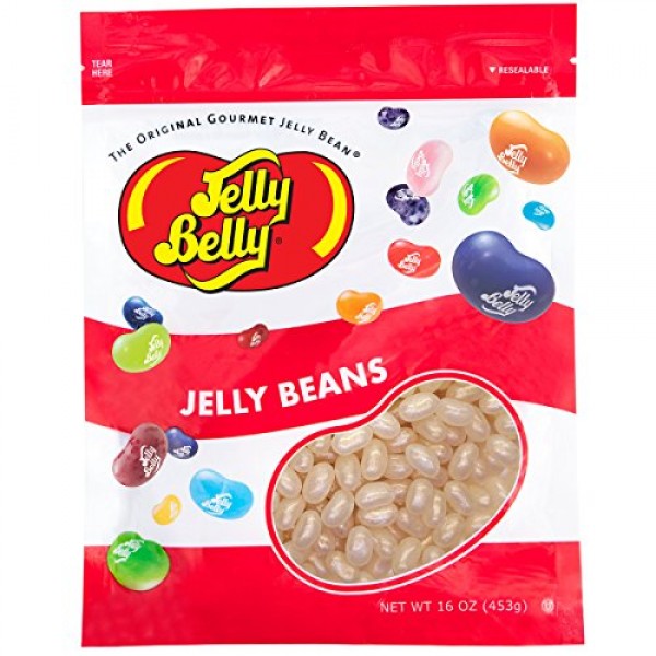 Jelly Belly Champagne Jelly Beans - 1 Pound 16 Ounces Resealab