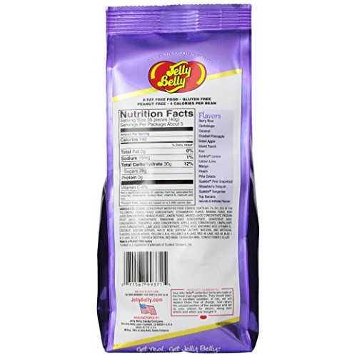 Jelly Belly Candy Gift Bag, Tropical, 7.5 Oz