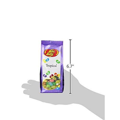 Jelly Belly Candy Gift Bag, Tropical, 7.5 Oz