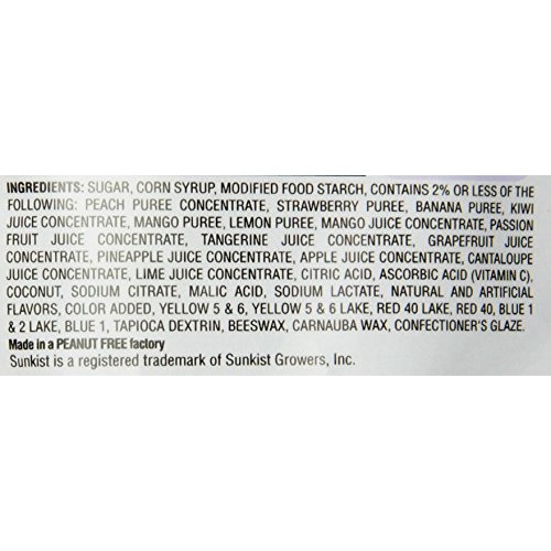 Jelly Belly Candy Gift Bag, Tropical, 7.5 Oz