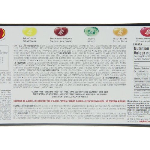 Jelly Belly Cocktail Classics 5-Flavor Jelly Bean Gift Box - Of