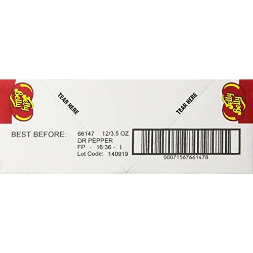 Jelly Belly Dr Pepper Jelly Beans, 3.5-Oz, 12 Pack