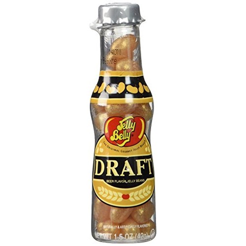 Jelly Belly Draft Beer Jelly Beans 1.5 Ounce Bottle Pack Of 2