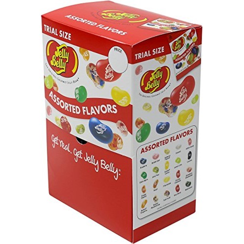 Jelly Belly Jelly Beans, 20 Flavors, .35-Oz Trial Size Packs, 80