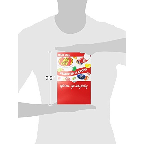 Jelly Belly Jelly Beans, 20 Flavors, .35-Oz Trial Size Packs, 80