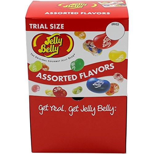 Jelly Belly Jelly Beans, 20 Flavors, .35-Oz Trial Size Packs, 80