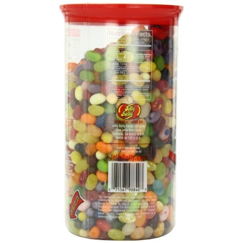 Jelly Belly Jelly Beans, Assorted Flavors, 3 Lb Tub