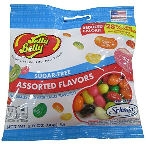 Jelly Belly Sugar Free Jelly Beans, Assorted Flavors, 2.8-Ounce