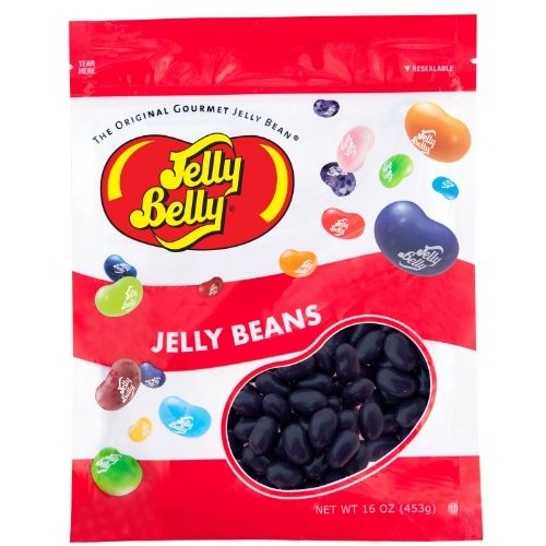 Jelly Belly Wild Blackberry Jelly Beans - 1 Pound 16 Ounces Re