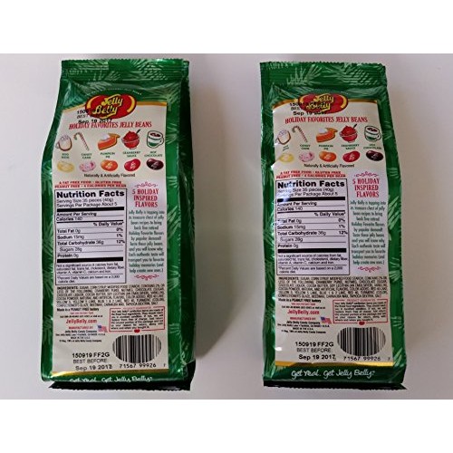 New Jelly Belly Christmas Holiday Favorite Jelly Beans Gift Bag