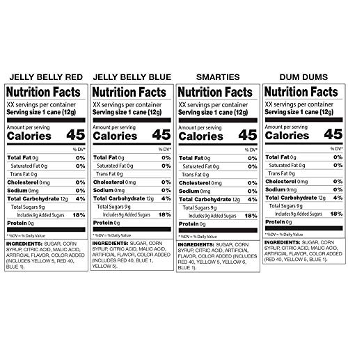 Mixed Pack Candy Canes 12-12 Count Boxes