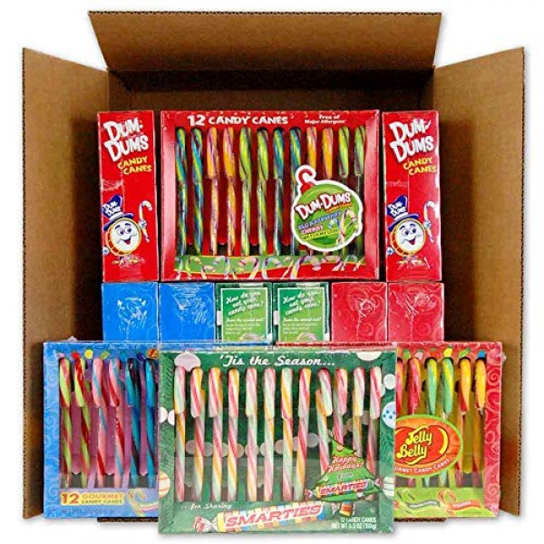 Mixed Pack Candy Canes 12-12 count boxes