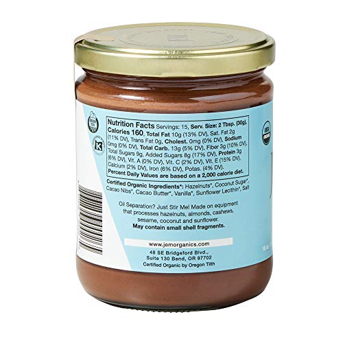 Jem - All Natural, Vegan, Organic, Dairy Free Chocolate Hazelnut