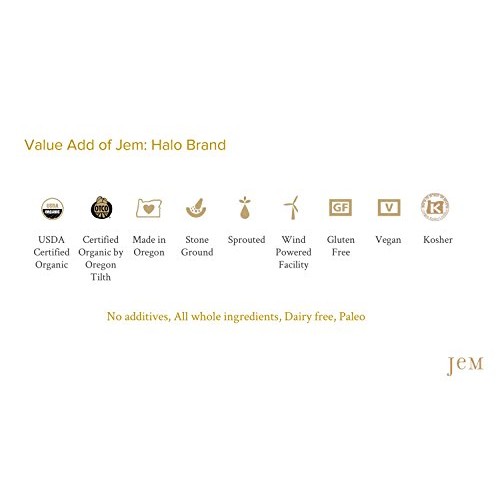 Jem - All Natural, Vegan, Organic, Dairy Free Cinnamon Maca Almo