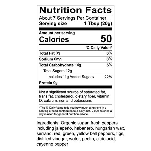 Jenkins Jellies 11Oz Fiery Fig Regular Jars Set Pack Of 3, Hot