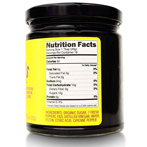 Jenkins Jellies 11Oz Fiery Fig Regular Jars Set Pack Of 3, Hot