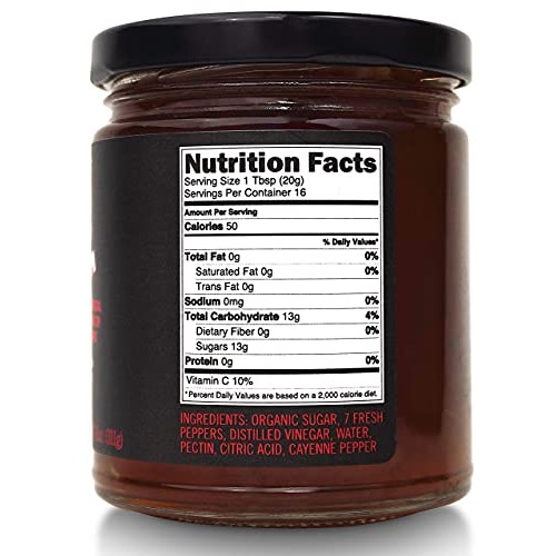 Jenkins Jellies 11Oz Hell Fire Regular Jars Set Pack Of 3, Hot